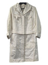 Spanner White Coat - Bottom Zips Off