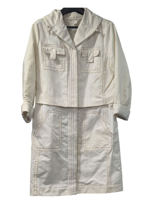 Spanner White Coat - Bottom Zips Off
