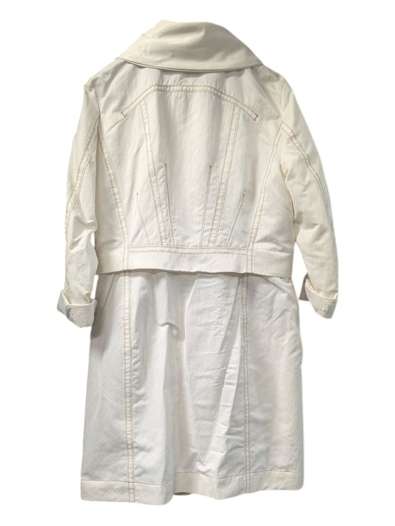 Spanner White Coat - Bottom Zips Off