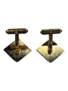 Mens Gold and Black Onyx Cufflinks