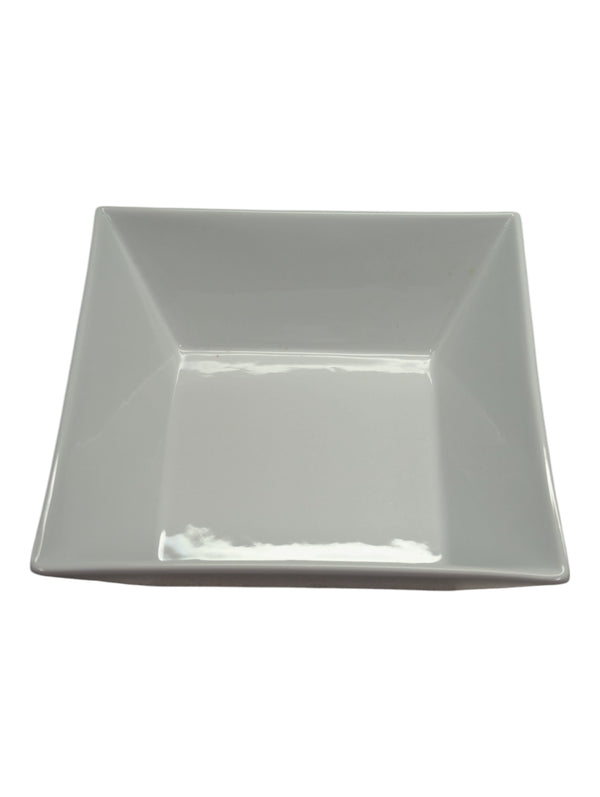 Crate & Barrel Porcelain White Serving bowl