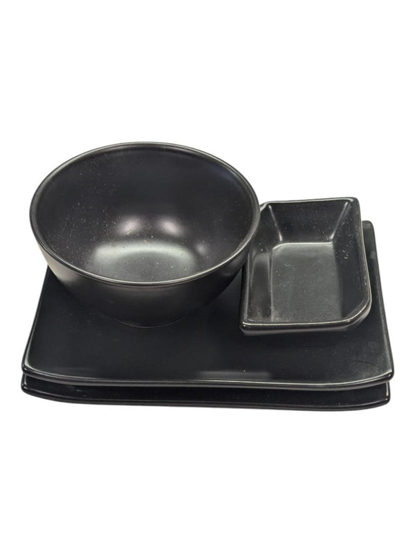 Black Matsuri Gallery Sushi Set