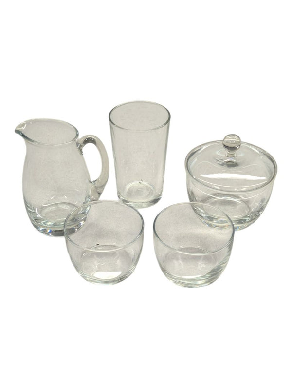 Glass lot as shown in photos
