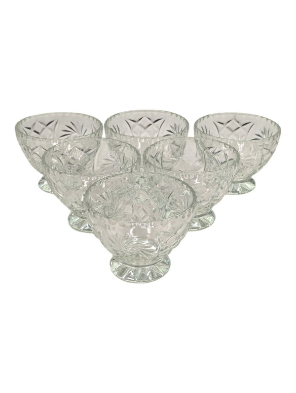 Vintage 6 Dessert Cups