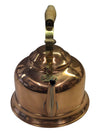 Copper tea kettle with wood handle