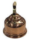 Copper tea kettle with wood handle