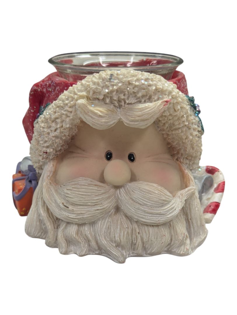 Christmas Santa & Moose Candles