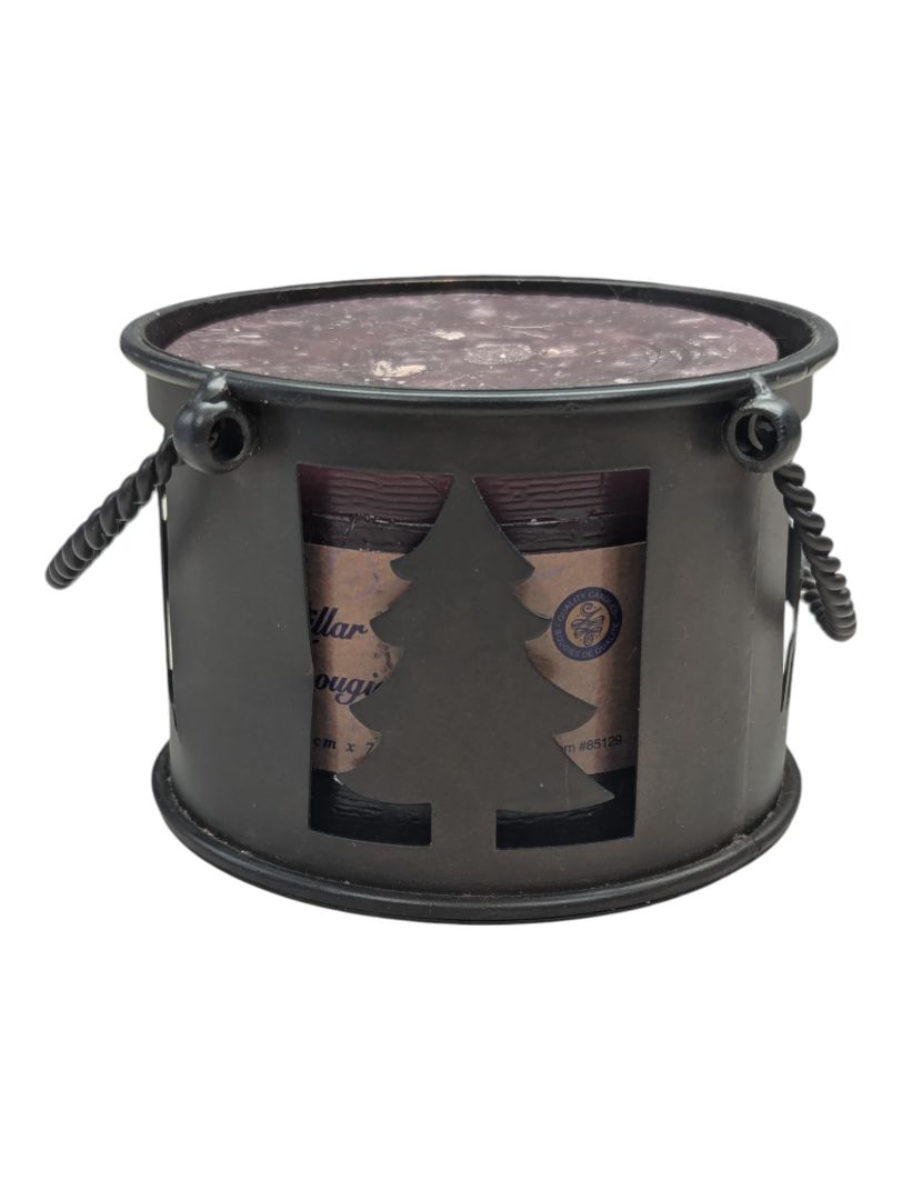 Christmas Santa & Moose Candles