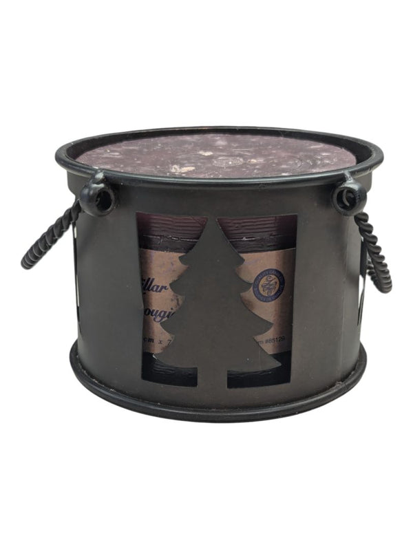 Christmas Santa & Moose Candles