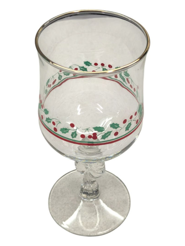4 Christmas Goblets