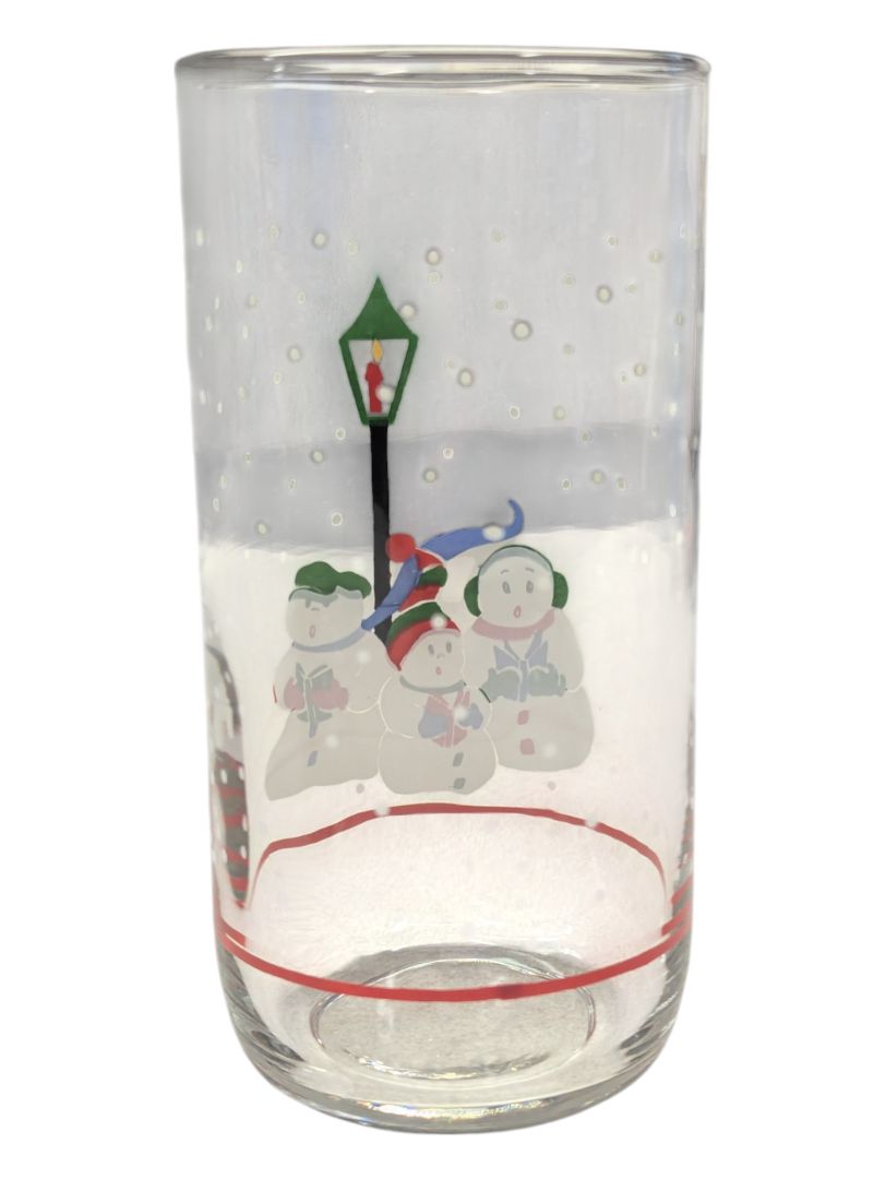4 Set Christmas Glasses
