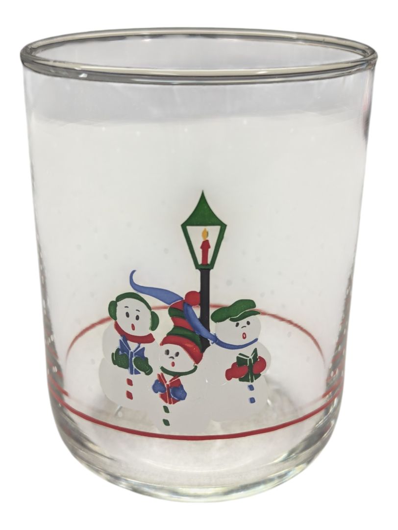 4 Set Christmas Glasses