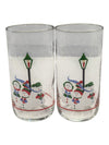 4 Set Christmas Glasses