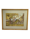 Vintage H. Fischer 1983 Framed photo