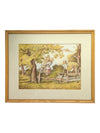 Vintage H. Fischer 1983 Framed photo