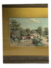 Gold Framed Cattle/Farm Photo