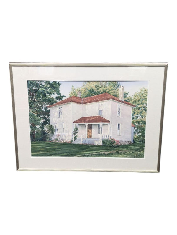 Country Home Framed Photo