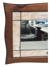Pink Mosaic Wooden Mirror