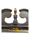 Black & Gold Mirror - Solid Wood