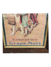 1960s Wall Art To School Well Fed On Grape Nuts