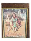 1960s Wall Art To School Well Fed On Grape Nuts