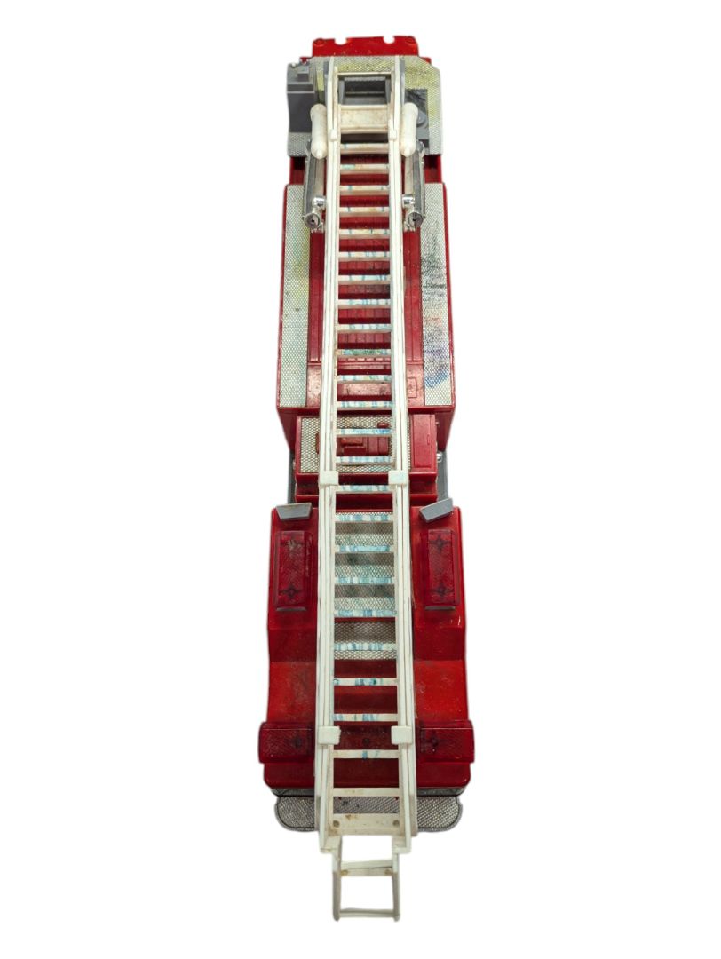 Vintage Metro City Fire Truck Plastic