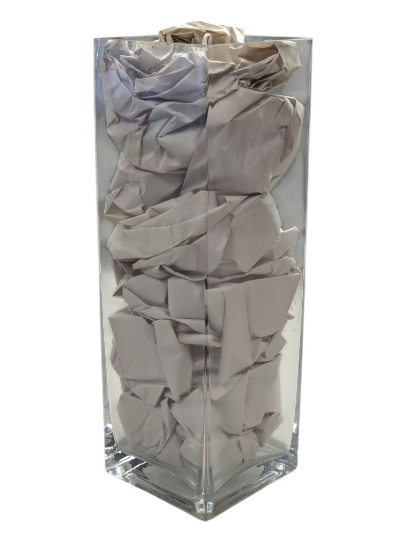 Clear Square Vase