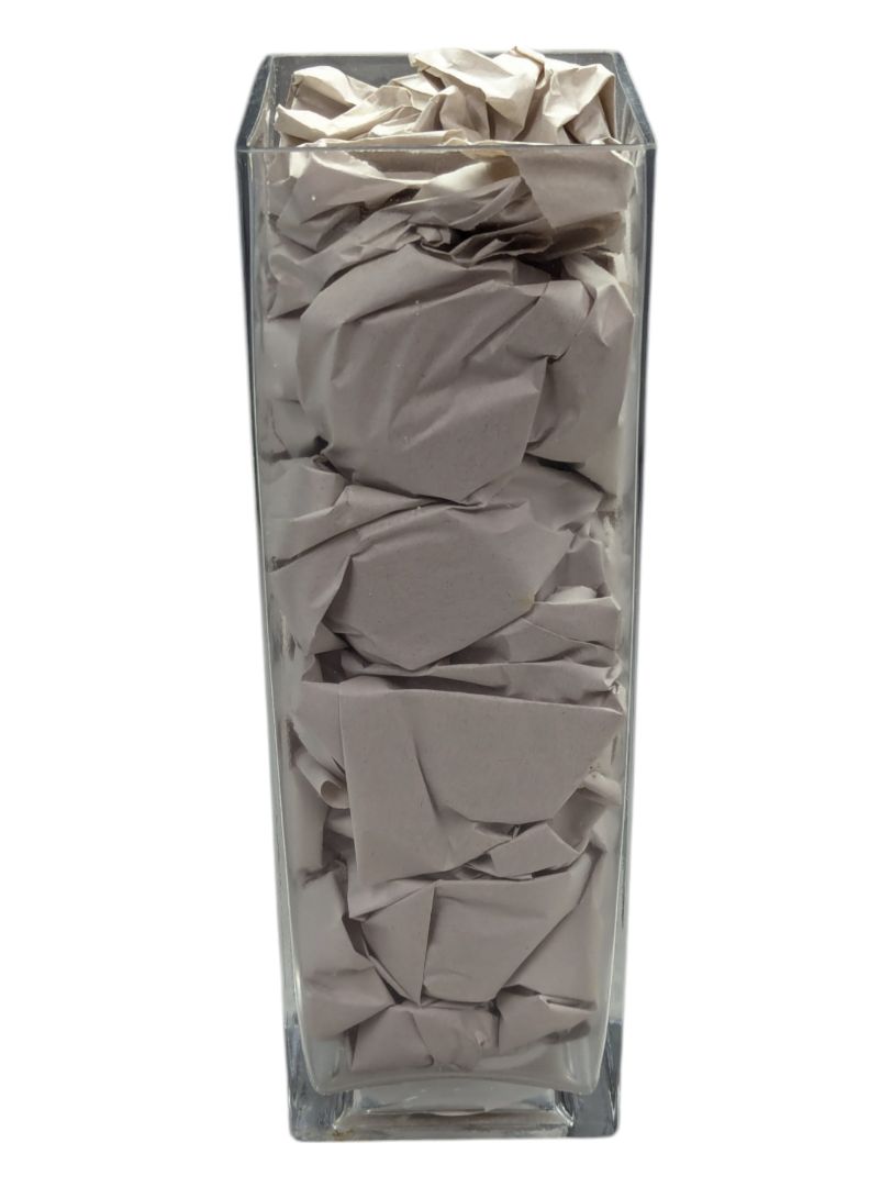 Clear Square Vase