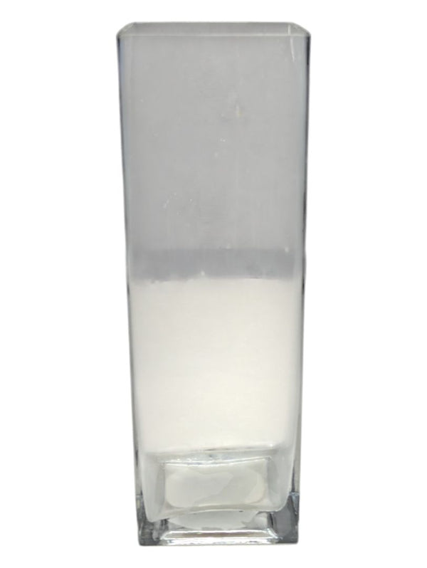 Clear Square Vase