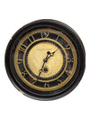 Sterling & Noble Antique Gold Brown Retro Wall Clock