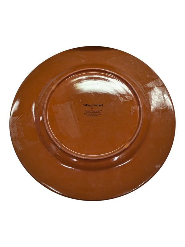 Set of 4 Village Garland Plates