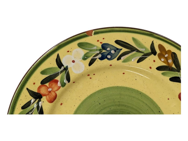 Set of 4 Village Garland Plates