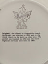 Collector's Plate of Epiphany Kingsville Ont. Church