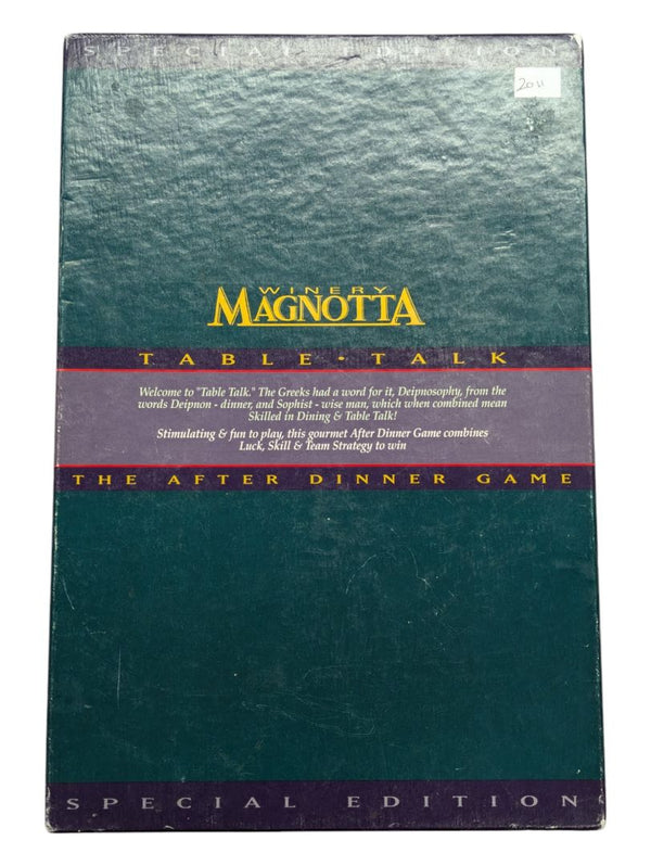 Vintage Magnotta Table Talk Game