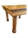 ANTIQUE SOLID WOOD DINING RM TABLE