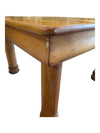 ANTIQUE SOLID WOOD DINING RM TABLE