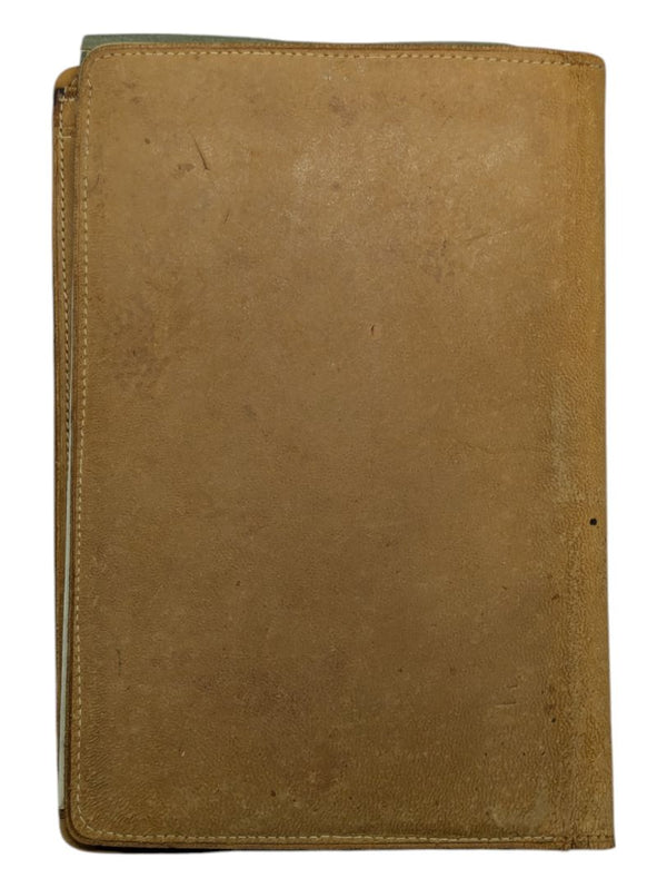 Leather notepad cover