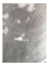 Silver tray with grape motif