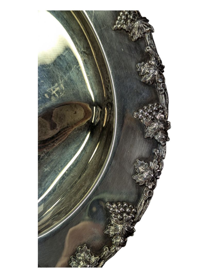 Sliver tray with tree well