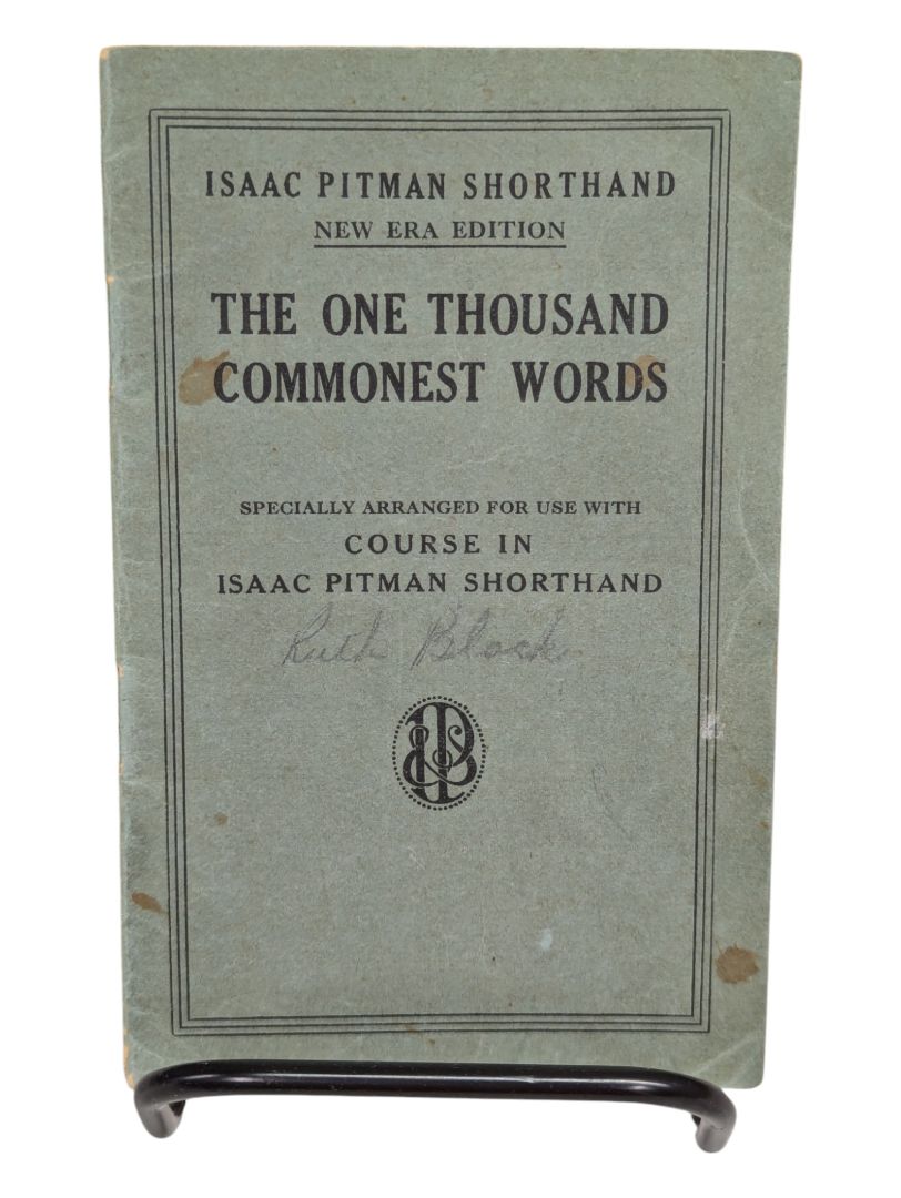 The One Thousand Commonest Words