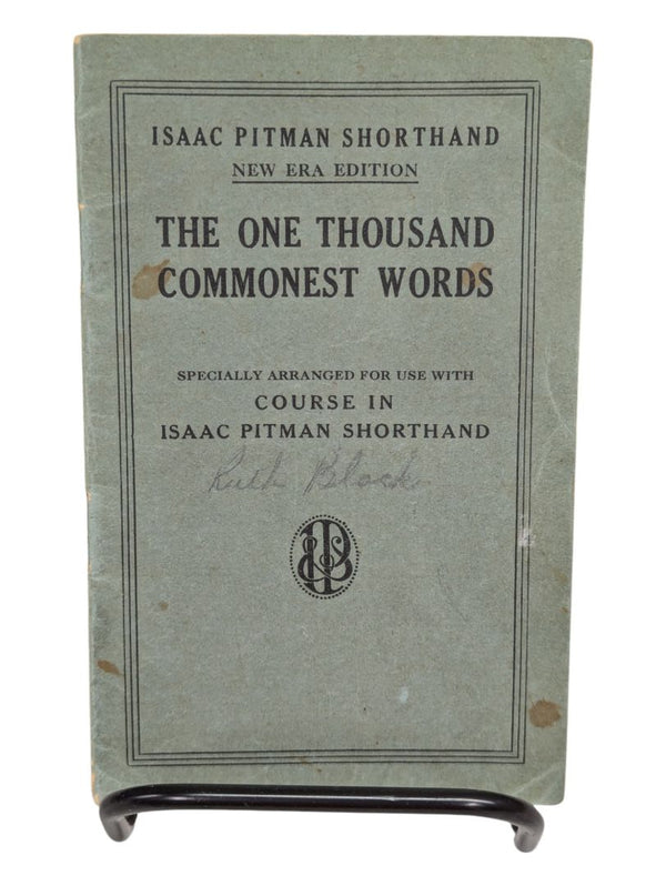 The One Thousand Commonest Words