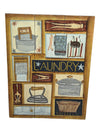 Wooden Laundry Sign 12" x 16"