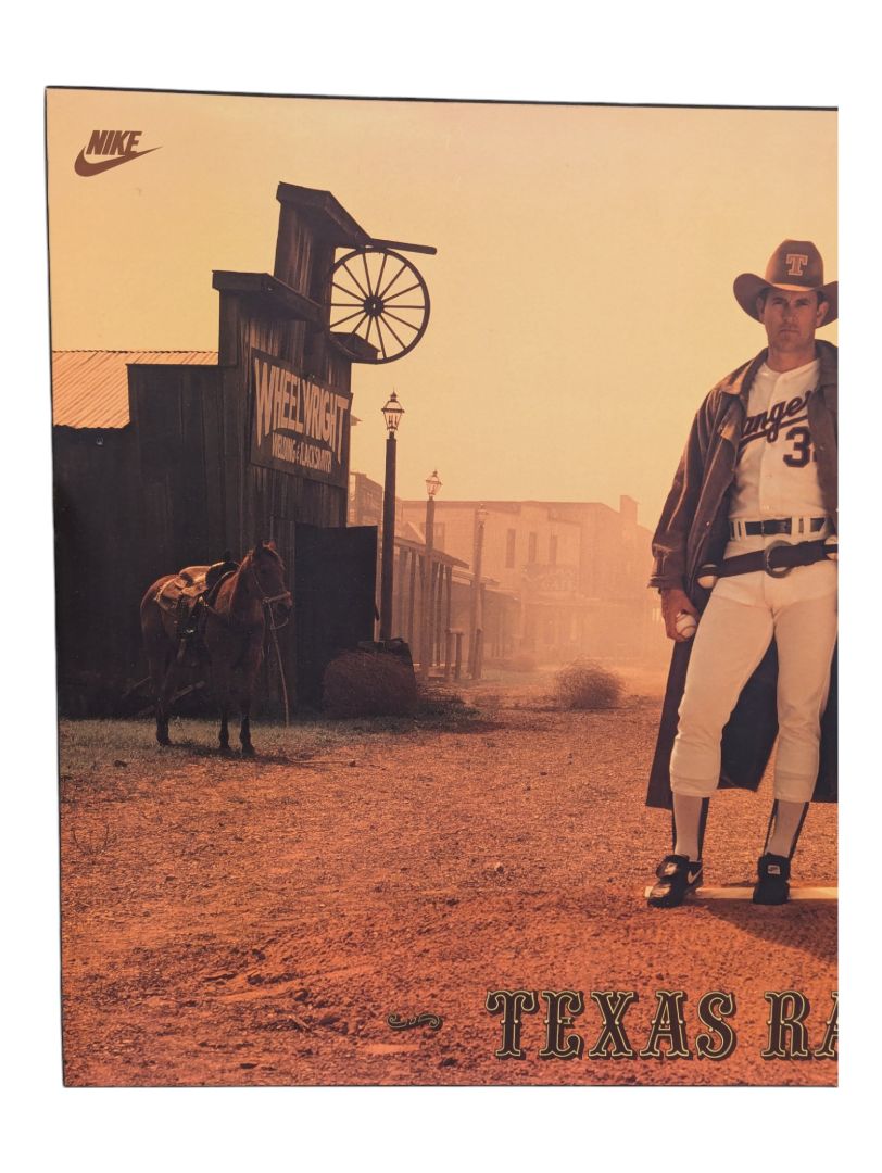 Texas Ranger Nike Poster 35 3/4