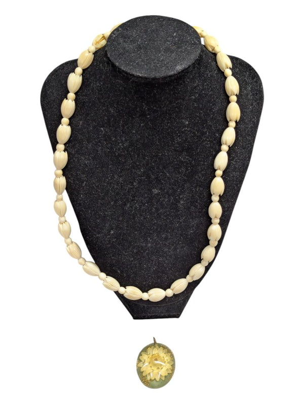 Waterlily necklace set
