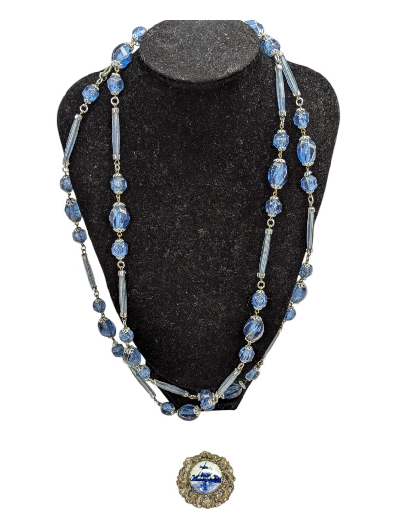 Delft Blue Jewlery Set