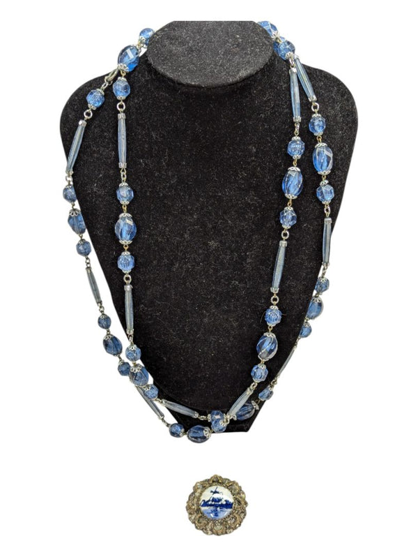 Delft Blue Jewlery Set