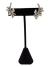 Silver gem toned jewelry set w Vendome Clock necklace