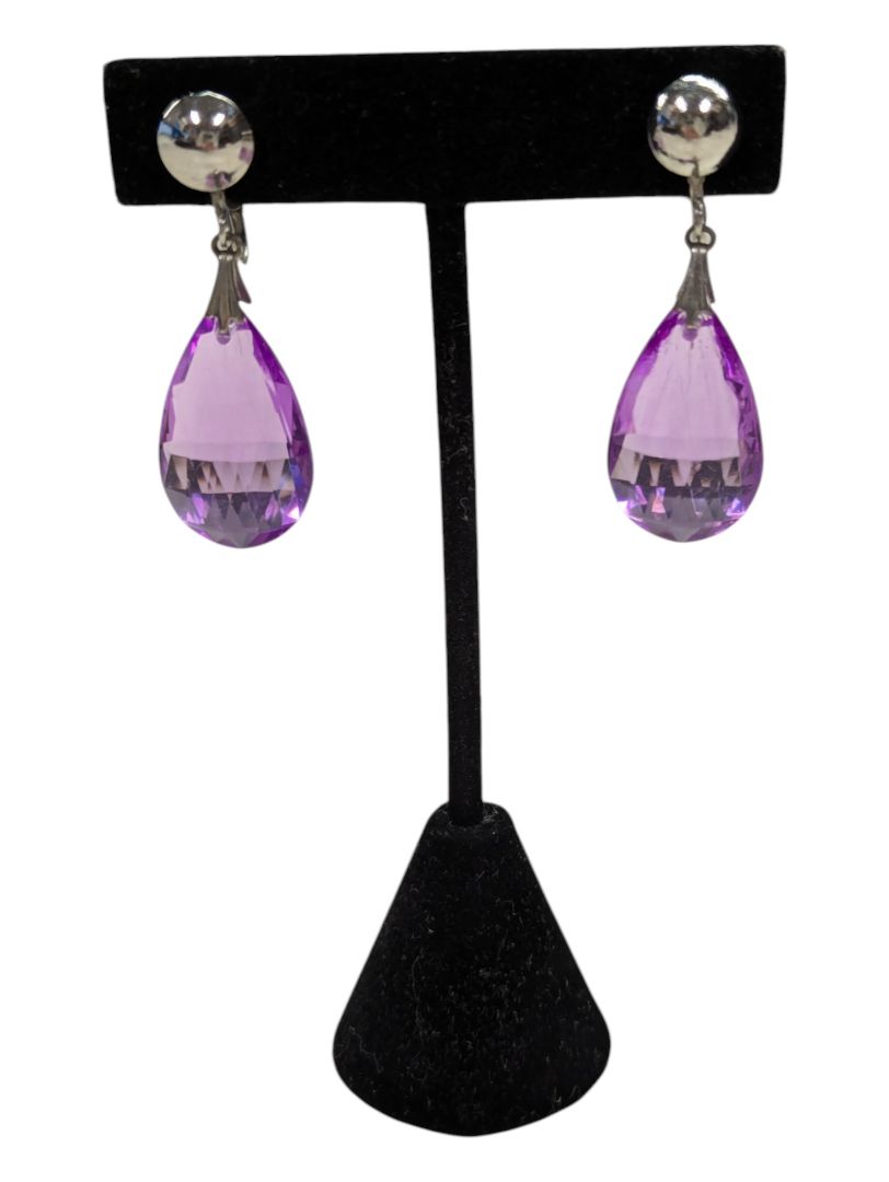 Purple jewelry set