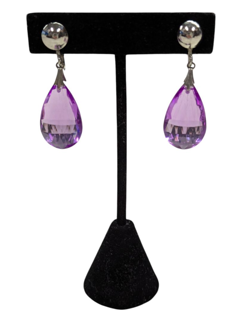 Purple jewelry set