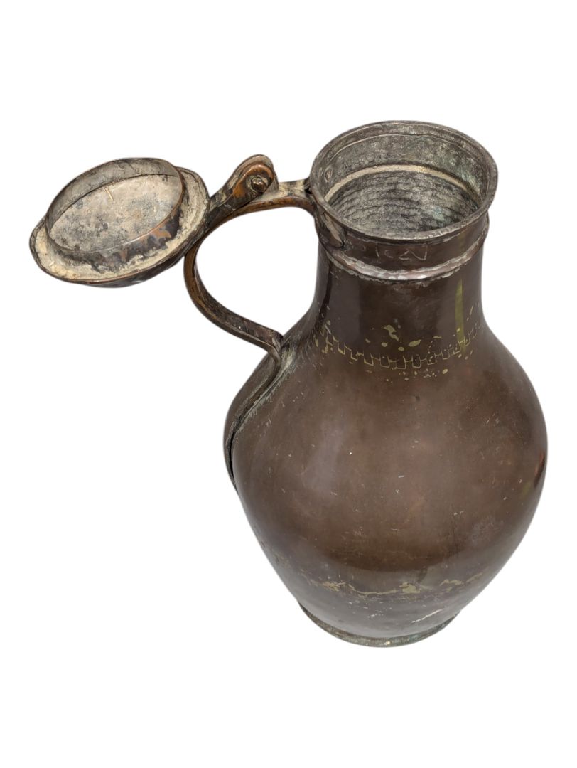 Antique bronze coloured jug